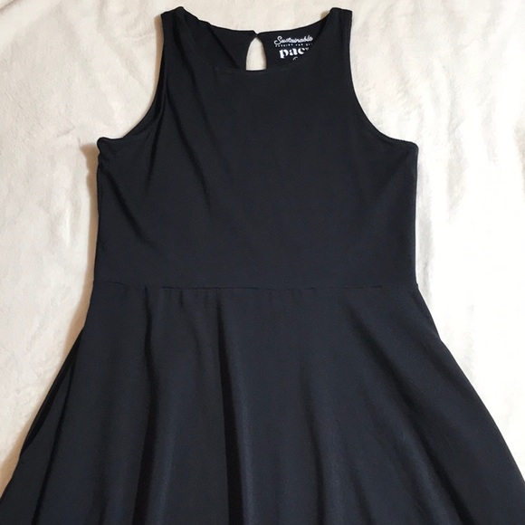 Pact Black Fit and Flare Tank Dress - Picture 3 of 8